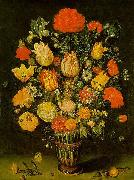Ambrosius Bosschaert Still-Life of Flowers oil